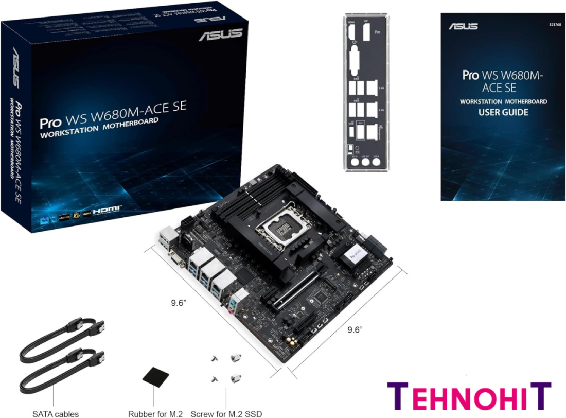Материнская плата ASUS Pro WS W680M-ACE SE