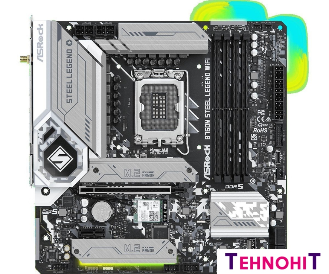 Материнская плата ASRock B760M Steel Legend WiFi