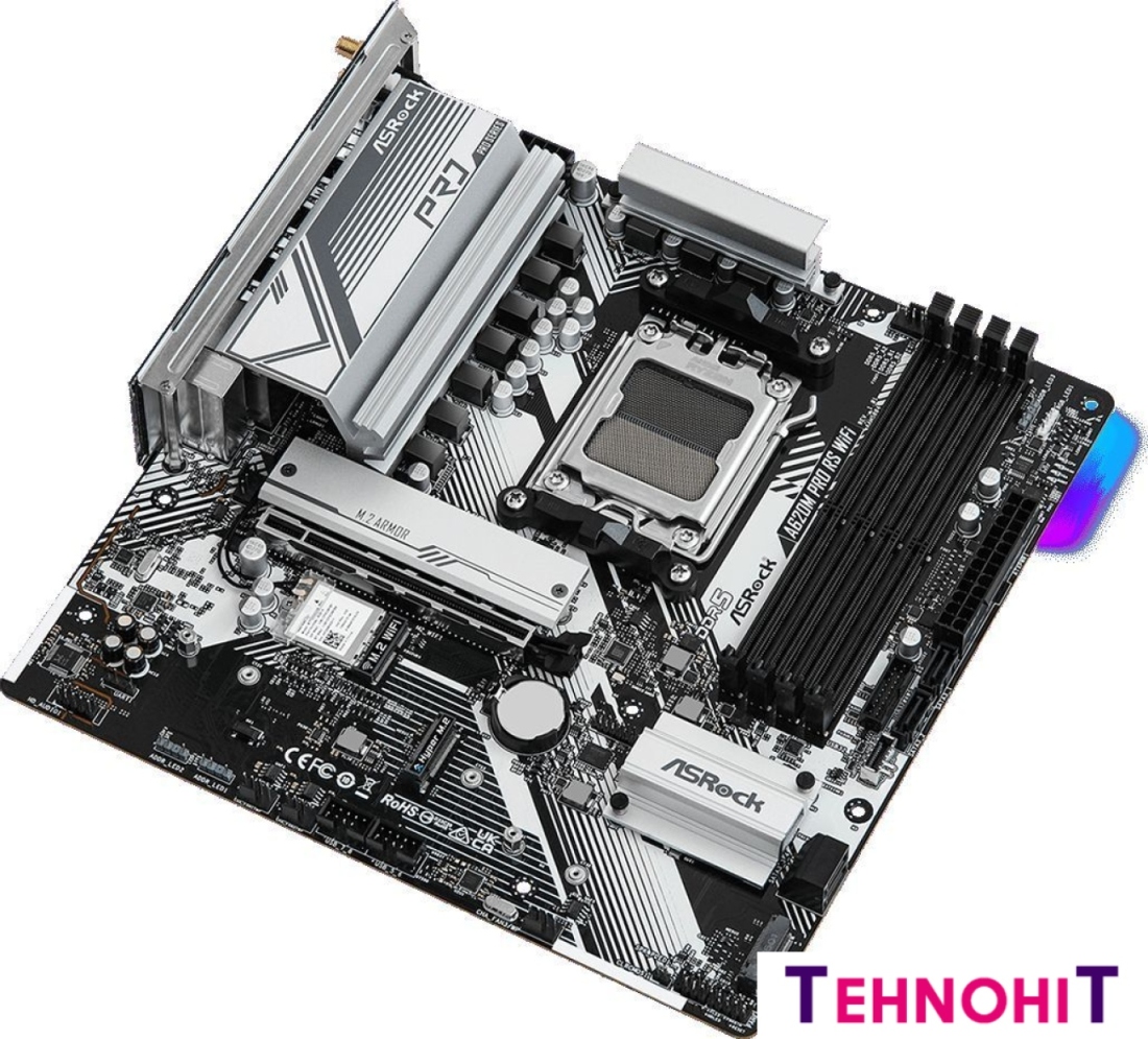 Материнская плата ASRock A620M Pro RS WiFi