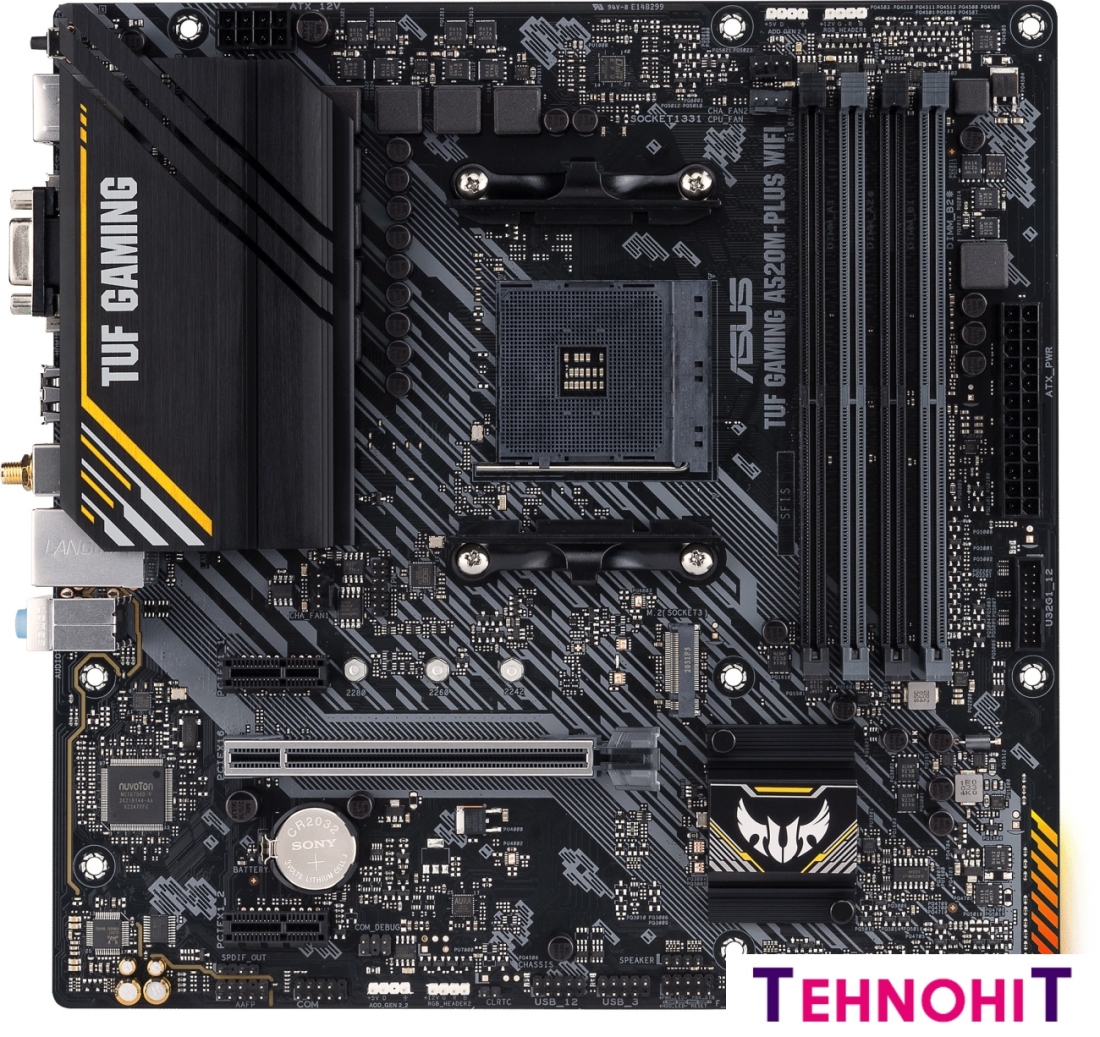 Материнская плата ASUS TUF Gaming A520M-Plus WiFi