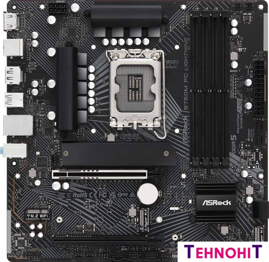 Материнская плата ASRock B760M PG Lightning