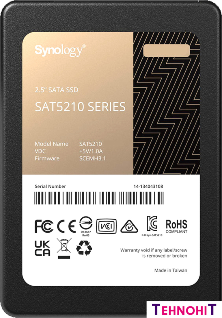 SSD Synology SAT5210 480GB SAT5210-480G