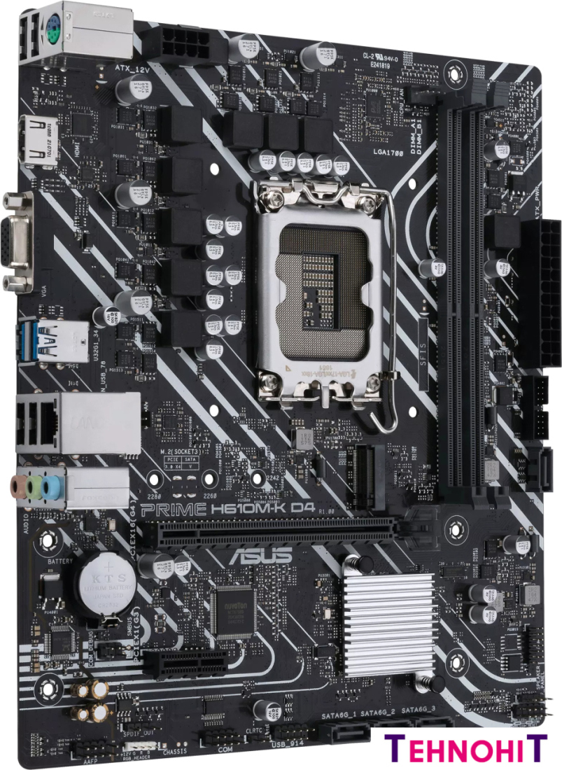Материнская плата ASUS Prime H610M-K D4