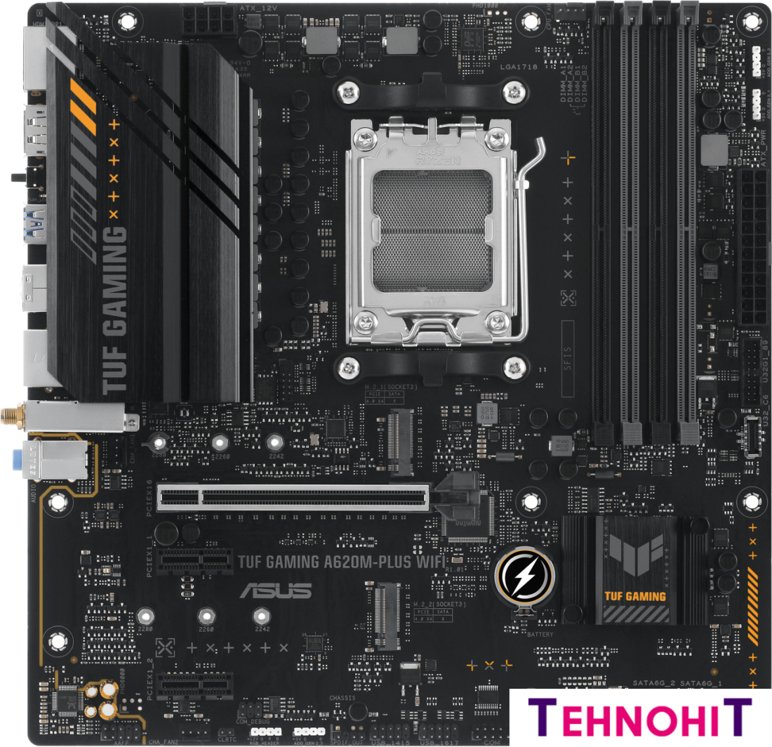 Материнская плата ASUS TUF Gaming A620M-Plus WiFi