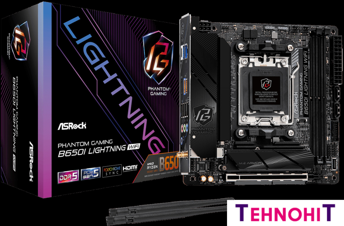Материнская плата ASRock B650I Lightning WiFi