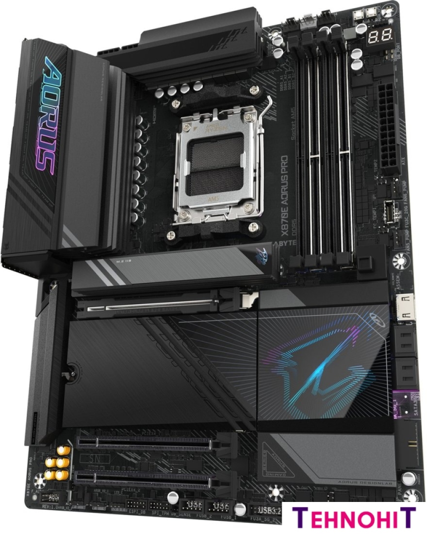 Материнская плата Gigabyte X870E Aorus Pro