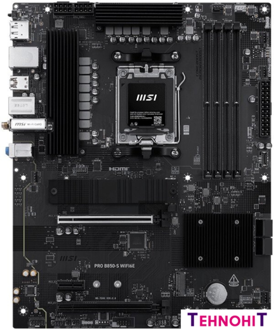 Материнская плата MSI Pro B850-S WiFi6E