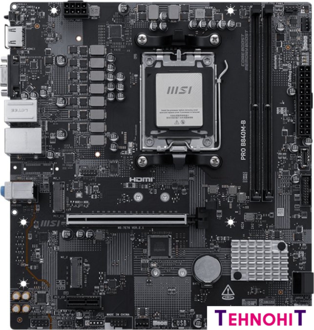 Материнская плата MSI Pro B840M-B