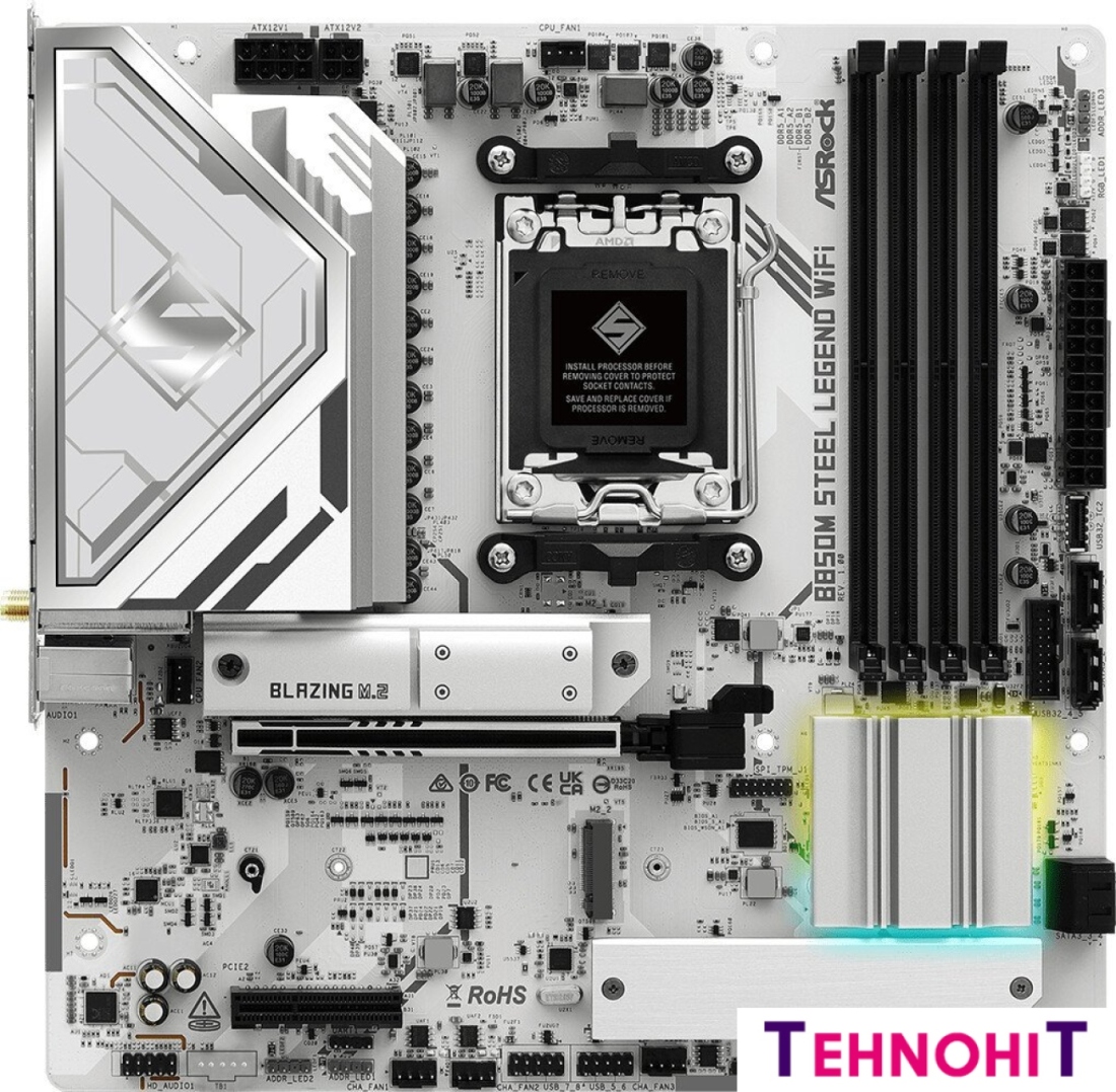 Материнская плата ASRock B850M Steel Legend WiFi