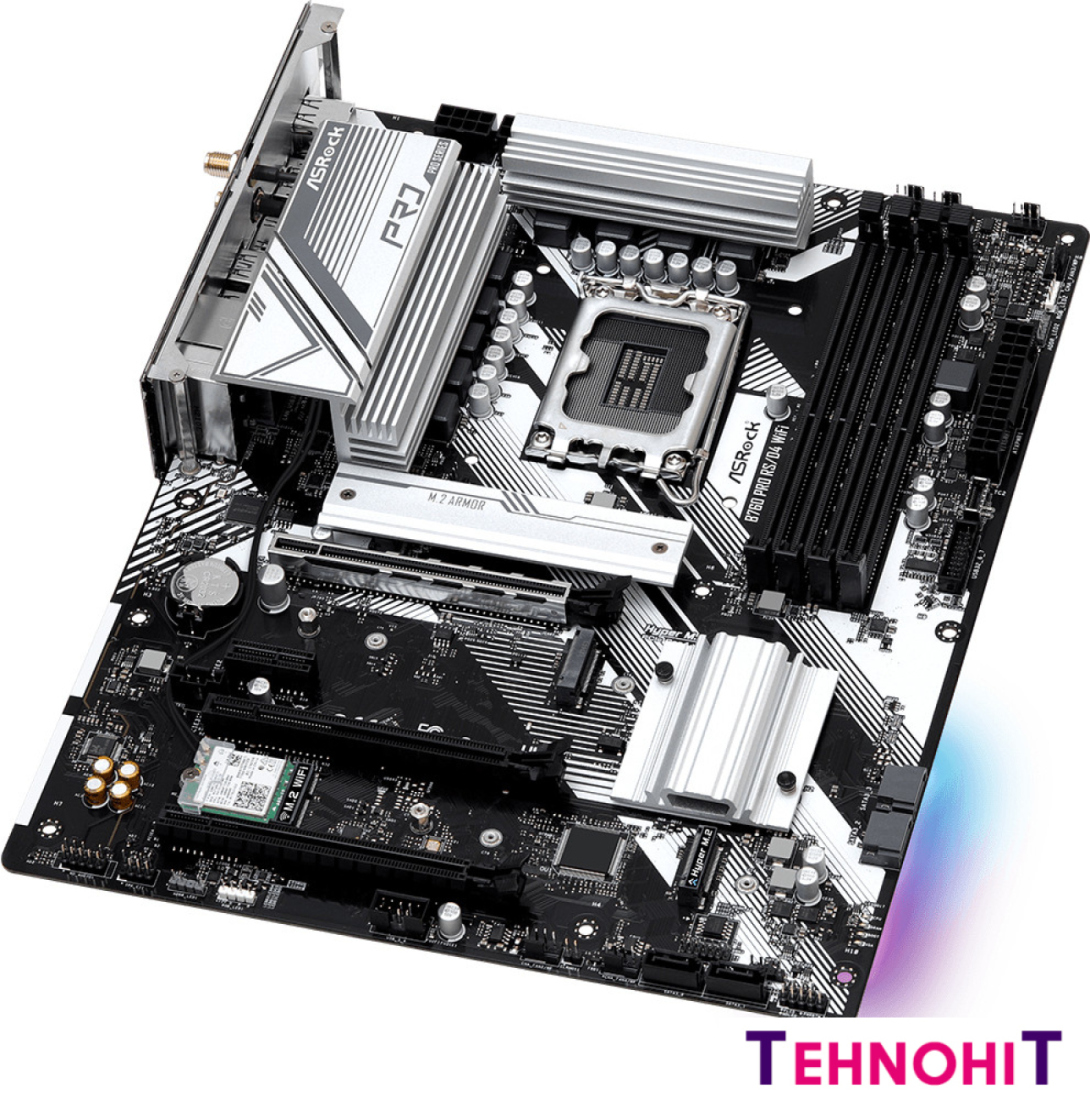 Материнская плата ASRock B760 PRO RS/D4 WiFi