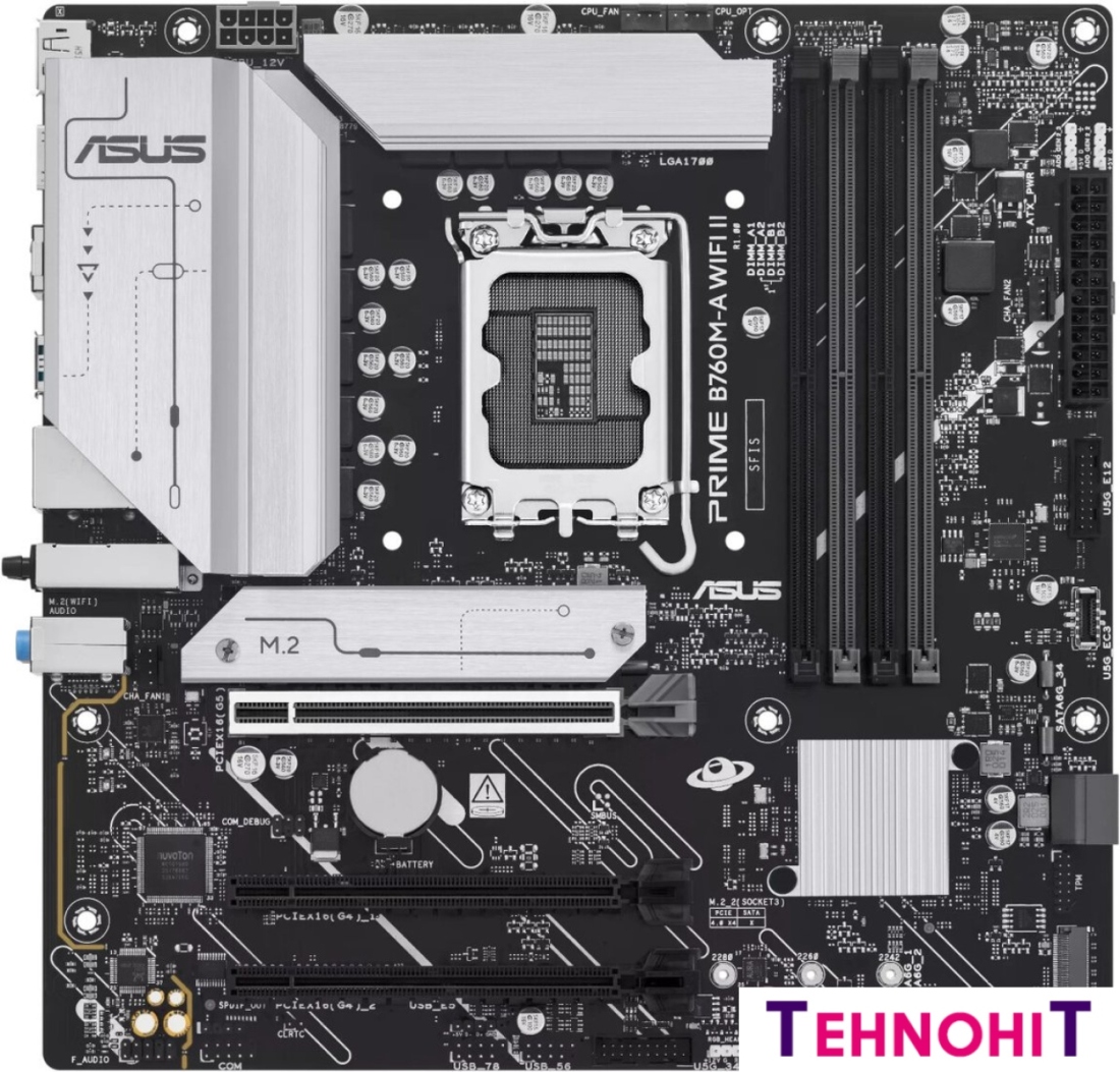 Материнская плата ASUS Prime B760M-A WiFi II