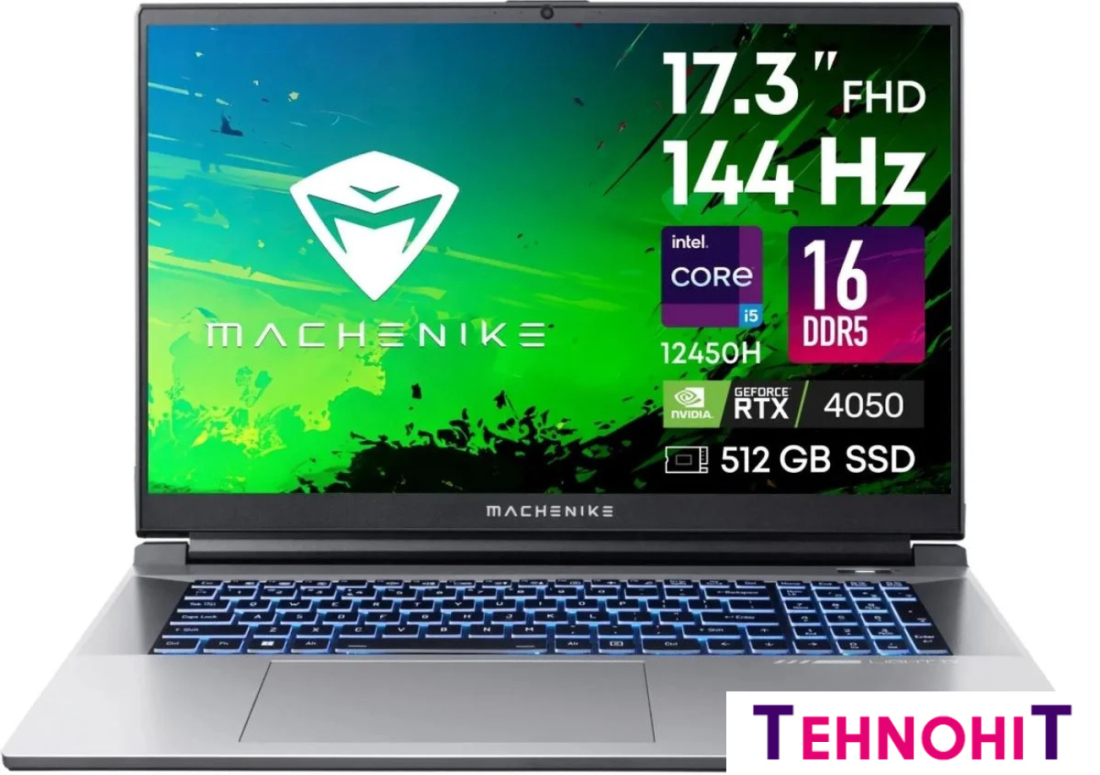 Игровой ноутбук Machenike L17 Pulsar JJ00G600ERU