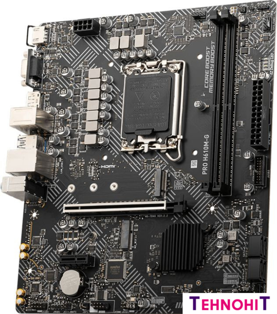 Материнская плата MSI Pro H610M-G