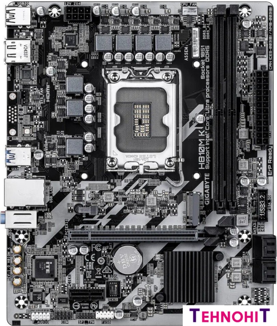 Материнская плата Gigabyte H810M K