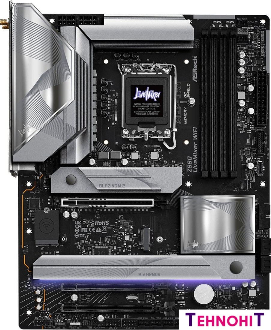Материнская плата ASRock Z890 LiveMixer WiFi