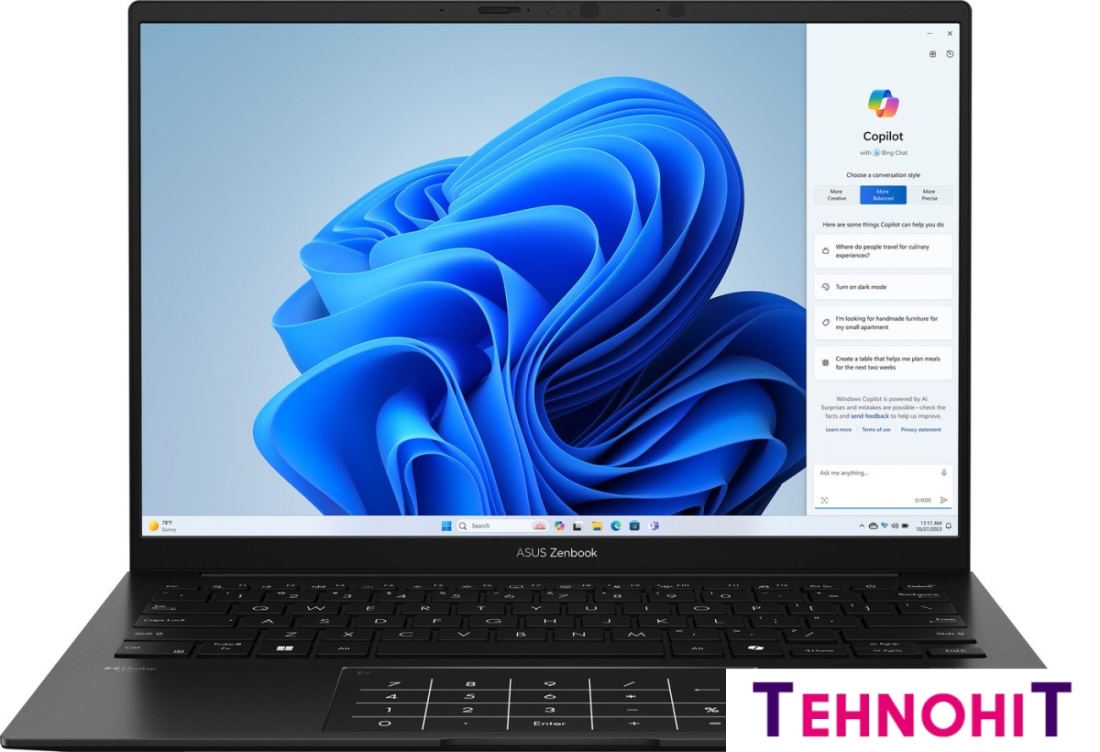 Ноутбук ASUS Zenbook 14 OLED UM3406KA-PP181