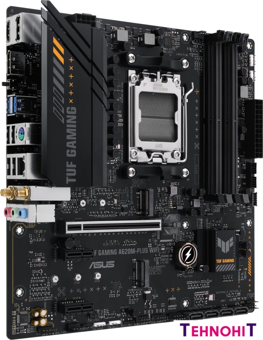 Материнская плата ASUS TUF Gaming A620M-Plus WiFi