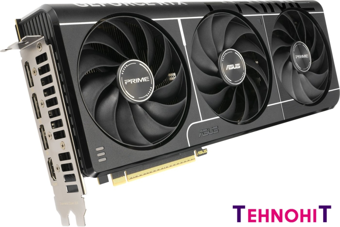 Видеокарта ASUS Prime GeForce RTX 5080 16GB GDDR7 OC Edition PRIME-RTX5080-O16G