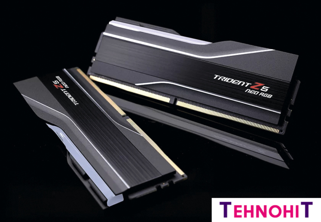 Оперативная память G.Skill Trident Z Neo RGB 2x16ГБ DDR5 4800 МГц F5-6000J3636F16GX2-TZ5NR