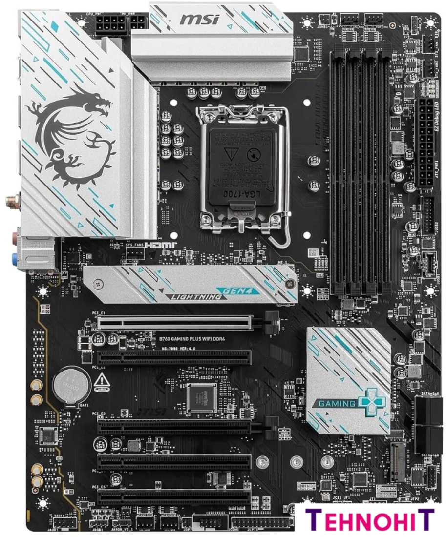 Материнская плата MSI B760 Gaming Plus WiFi DDR4