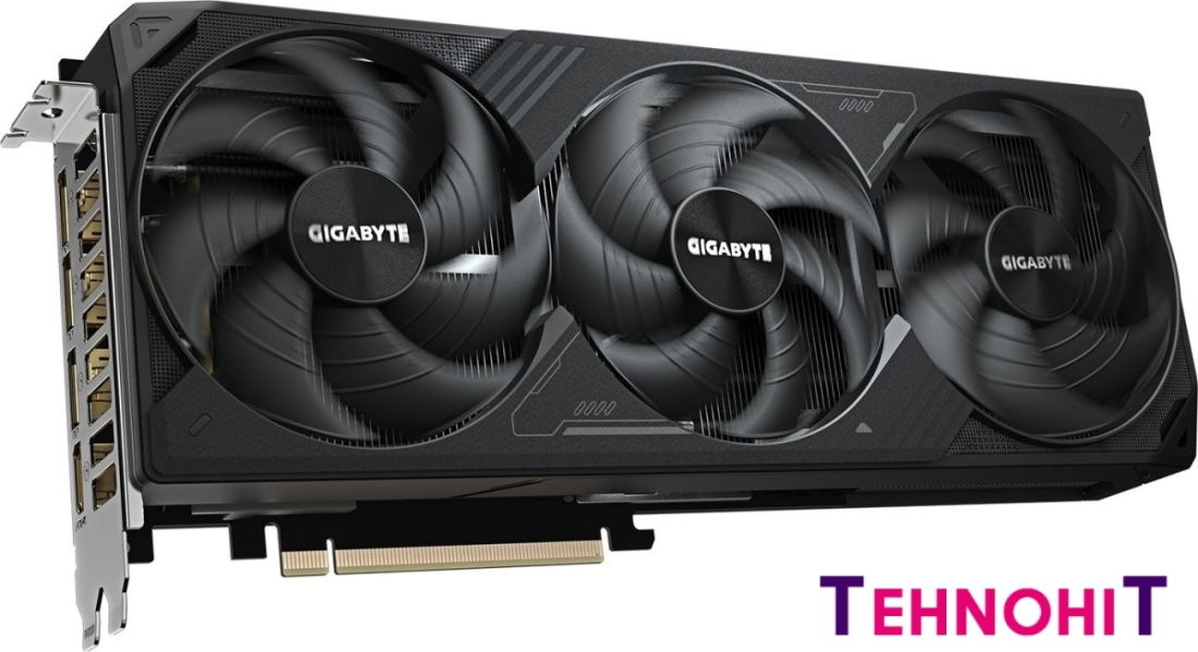 Видеокарта Gigabyte GeForce RTX 5070 Ti Windforce OC SFF 16G GV-N507TWF3OC-16GD