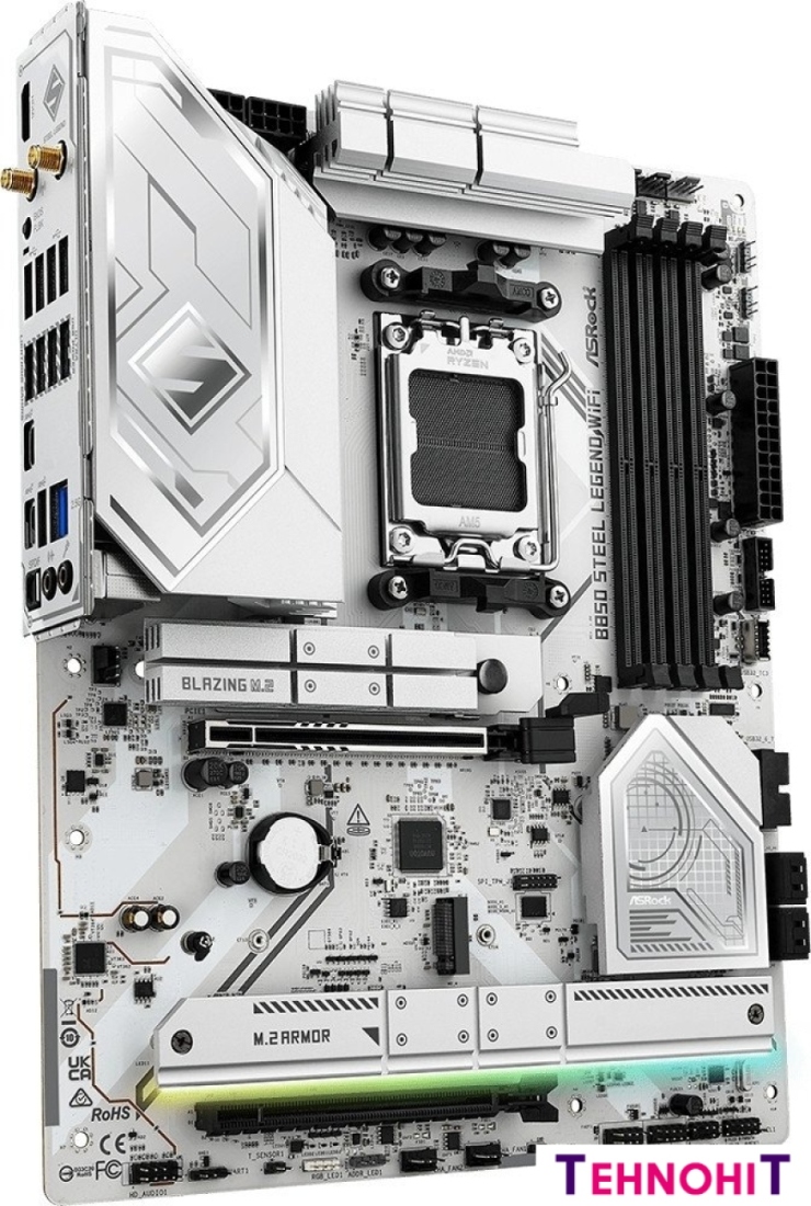 Материнская плата ASRock B850 Steel Legend WiFi