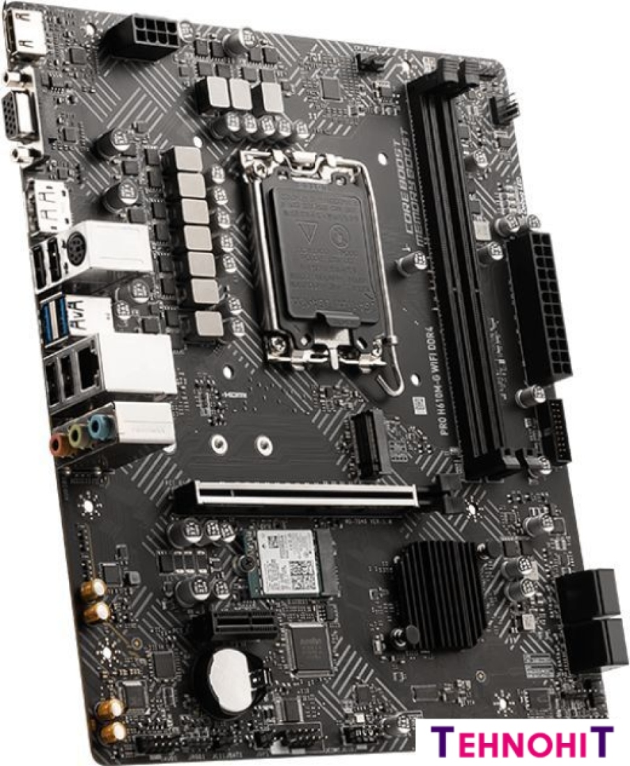 Материнская плата MSI PRO H610M-G WiFi DDR4
