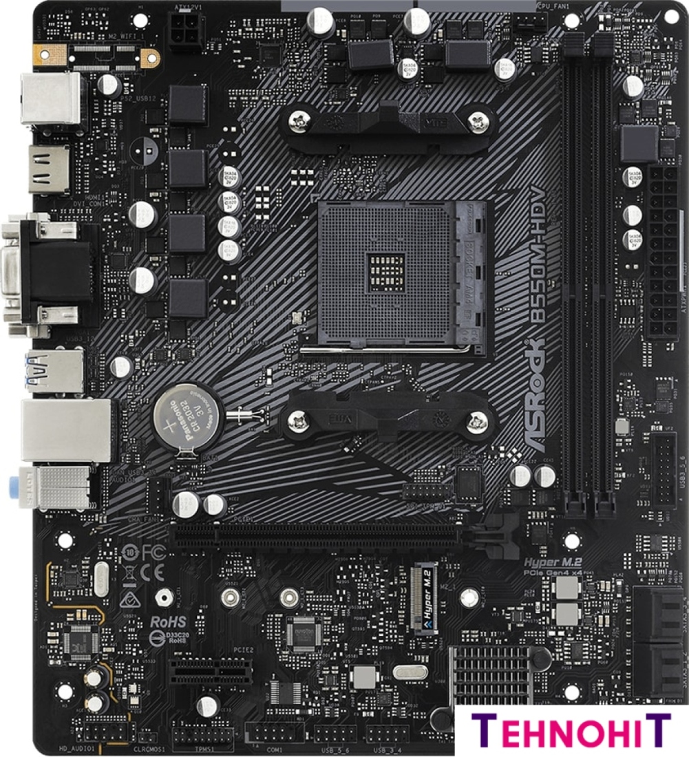 Материнская плата ASRock B550M-HDV