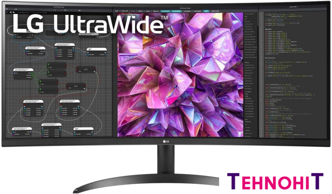Монитор LG UltraWide 34WQ60C-B
