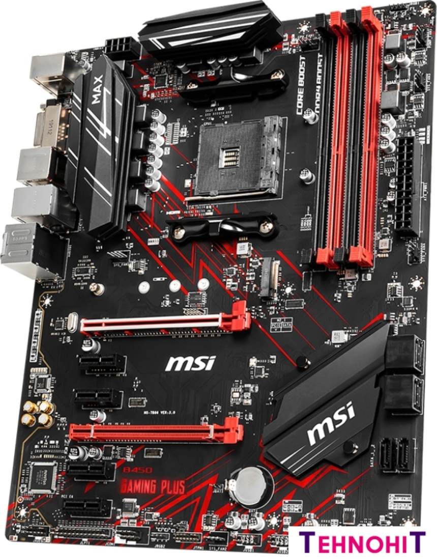 Материнская плата MSI B450 Gaming Plus Max