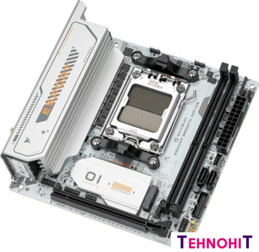 Материнская плата Maxsun eSport B650ITX WiFi Ice