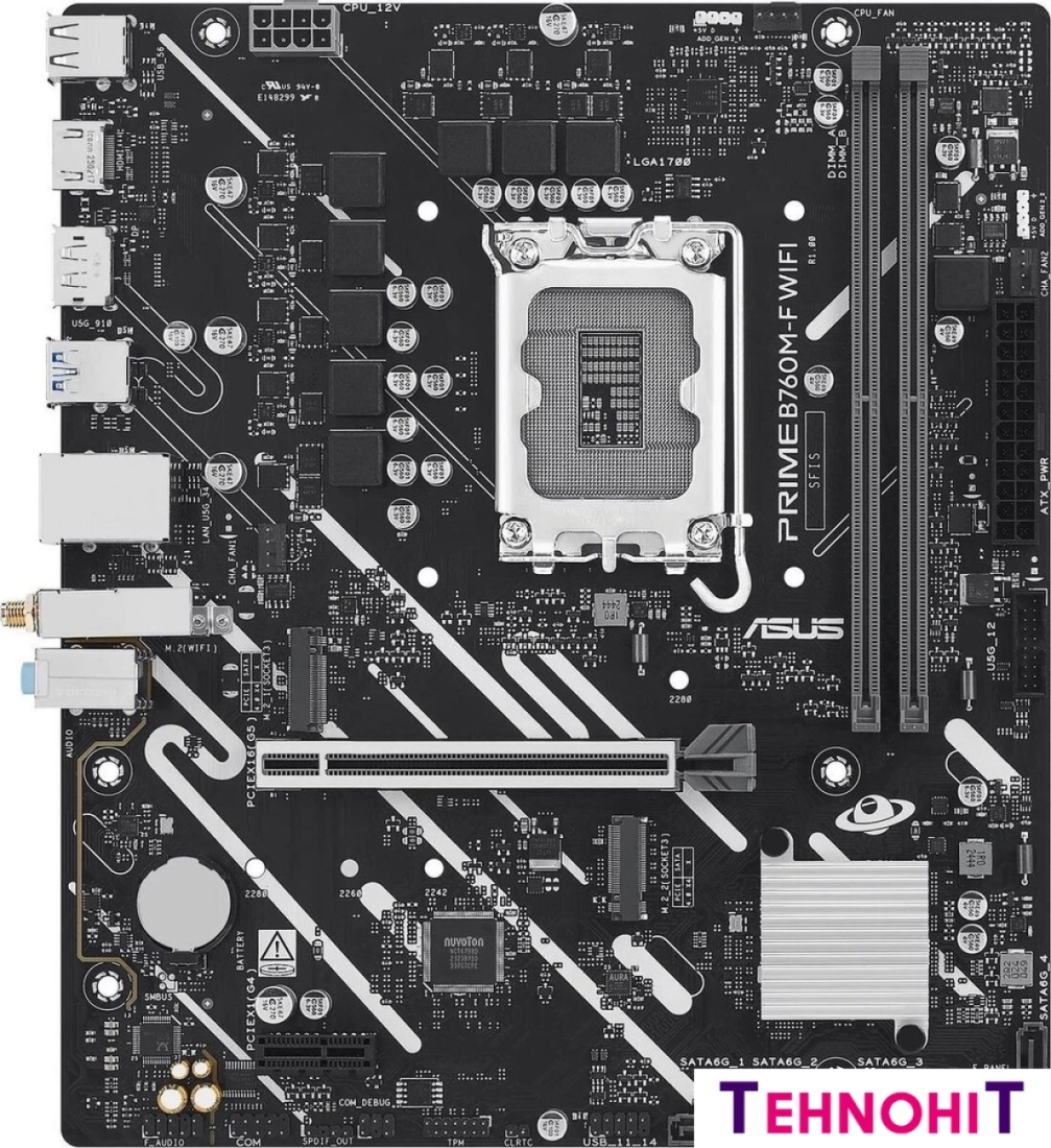 Материнская плата ASUS Prime B760M-F WiFi