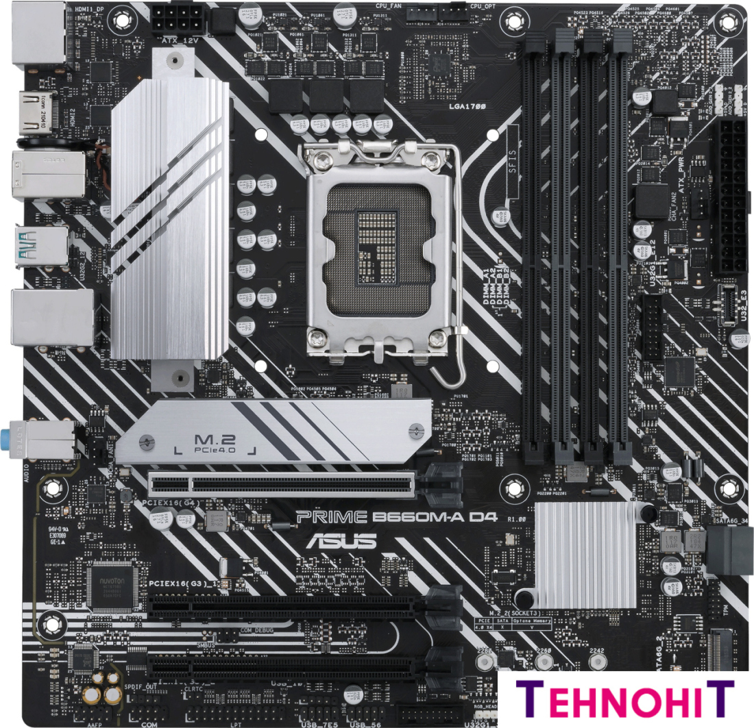 Материнская плата ASUS Prime B660M-A D4-CSM