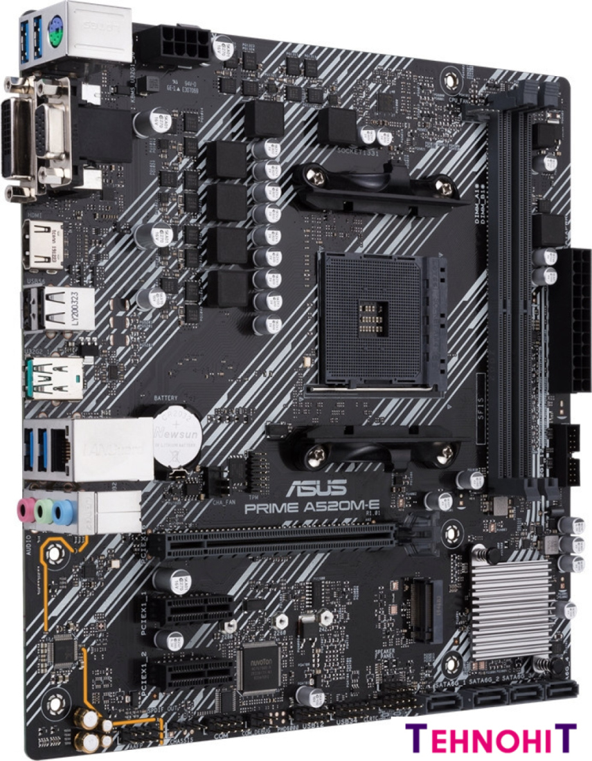 Материнская плата ASUS Prime A520M-E/CSM