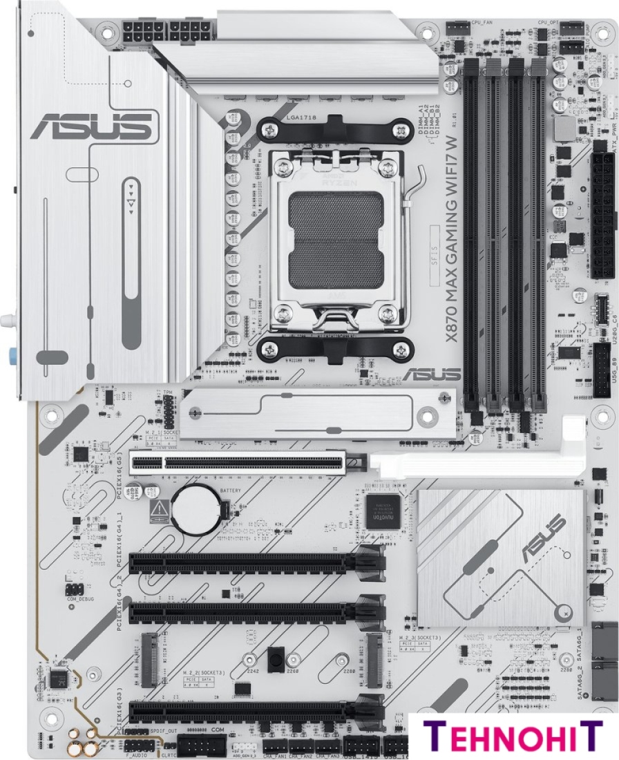 Материнская плата ASUS X870 MAX Gaming WiFi7 W