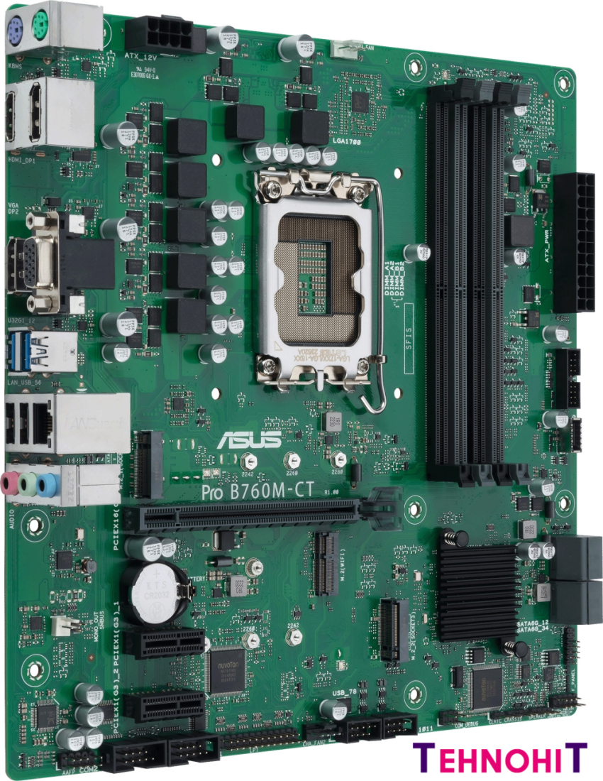 Материнская плата ASUS Pro B760M-CT-CSM
