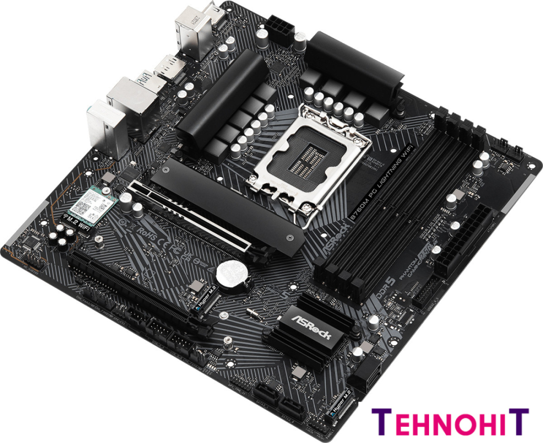 Материнская плата ASRock B760M PG Lightning WiFi
