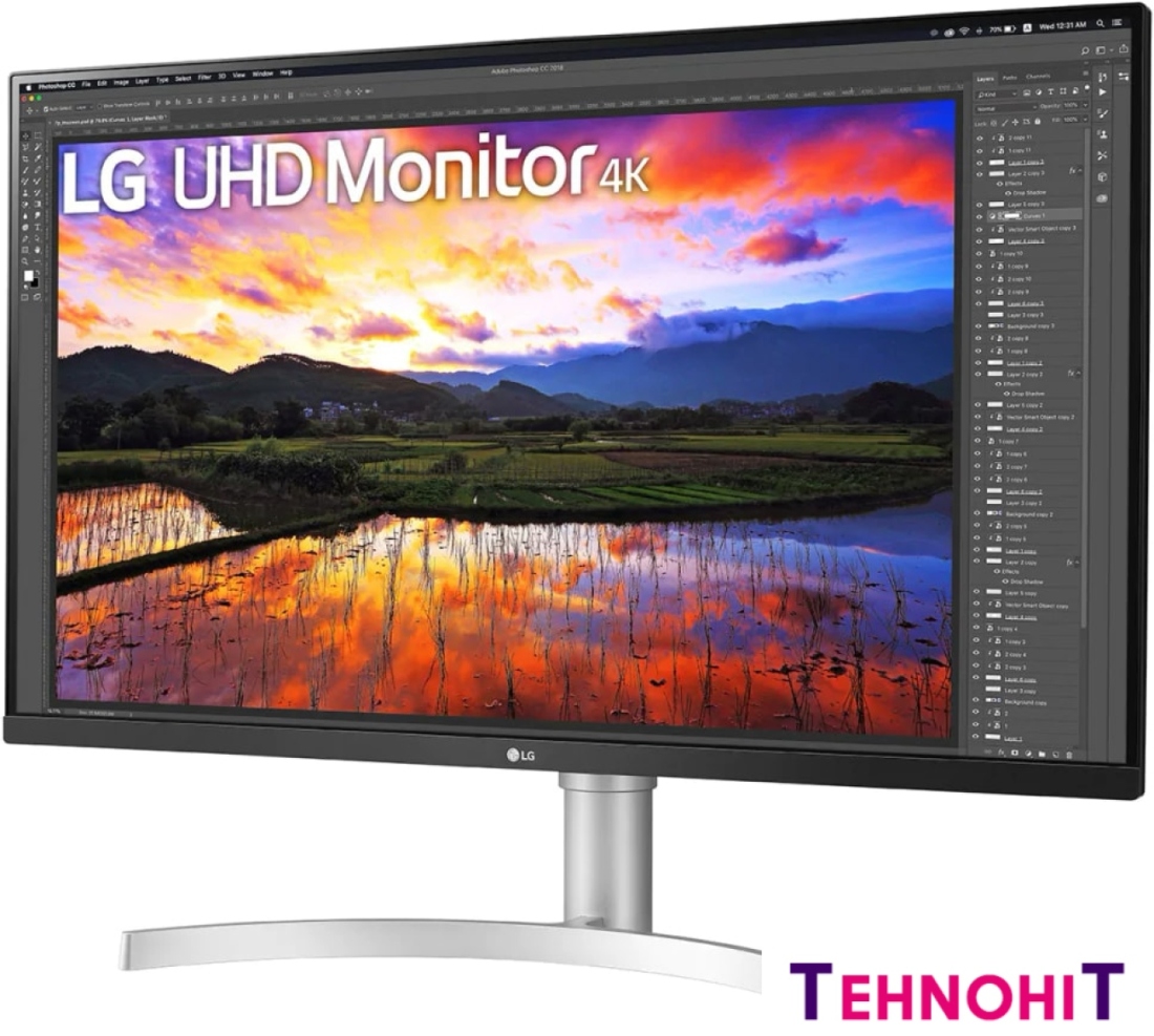 Монитор LG 32UN650-W