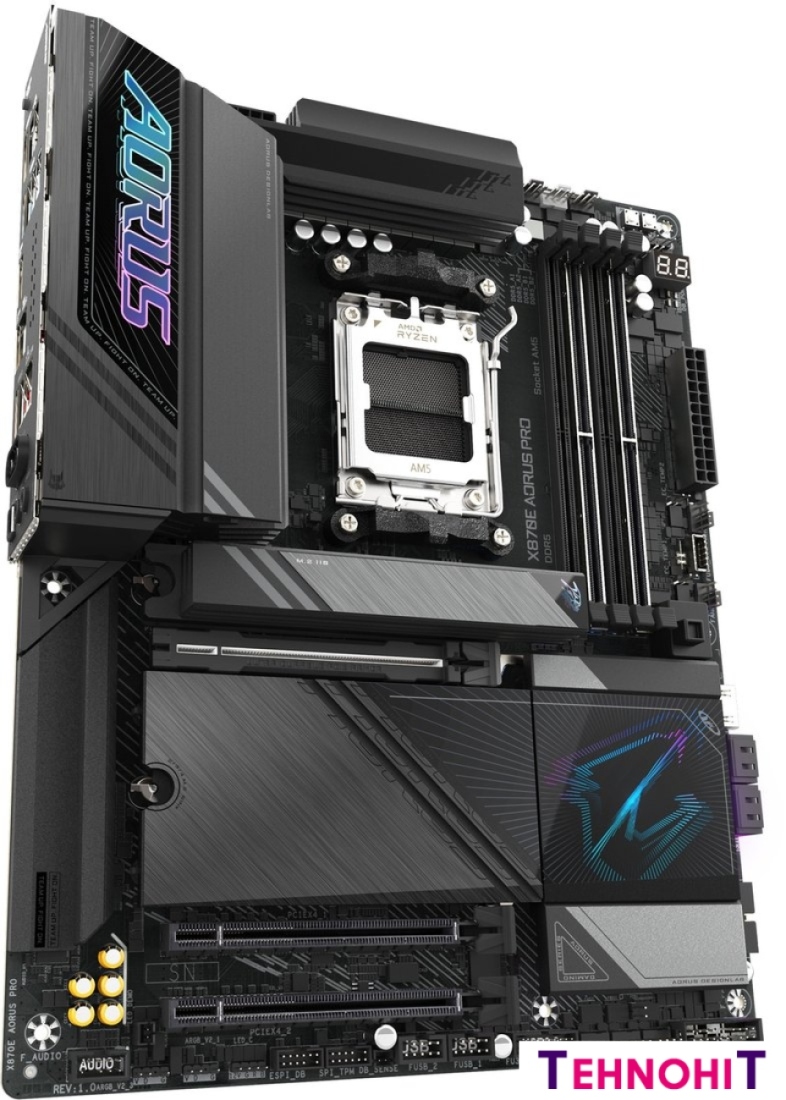 Материнская плата Gigabyte X870E Aorus Pro