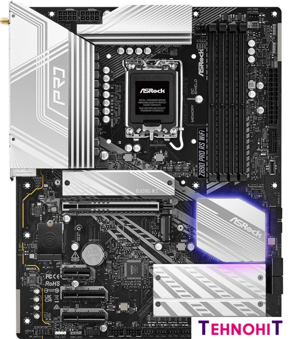 Материнская плата ASRock Z890 Pro RS WiFi