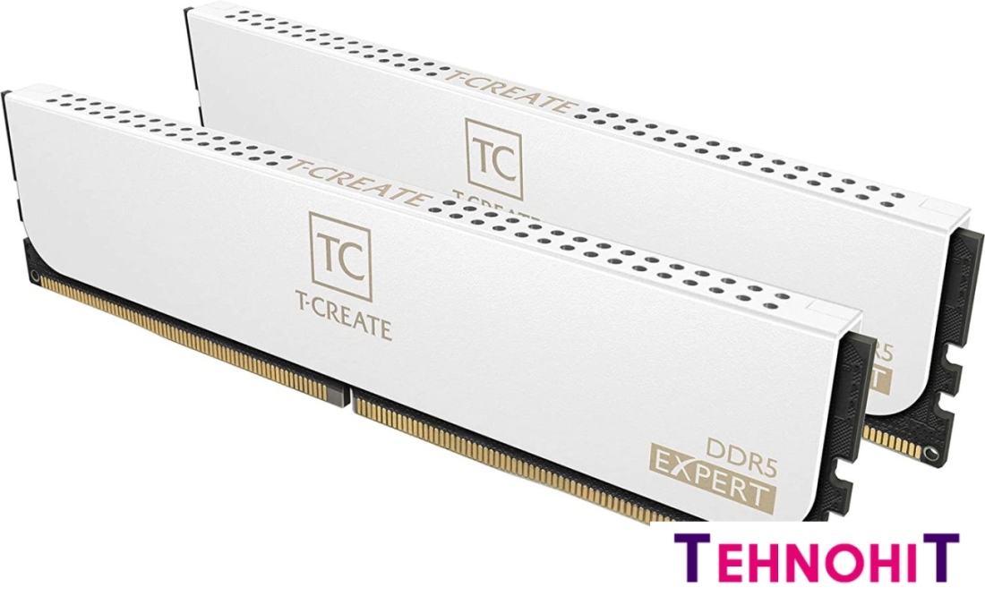 Оперативная память Team T-Create Expert 2x64ГБ DDR5 6400 МГц CTCWD5128G6400HC42CDC01