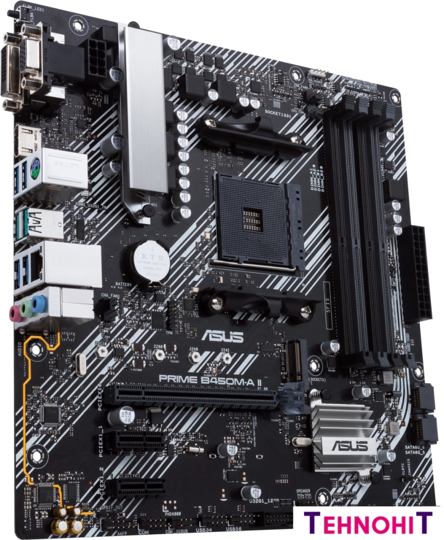 Материнская плата ASUS Prime B450M-A II
