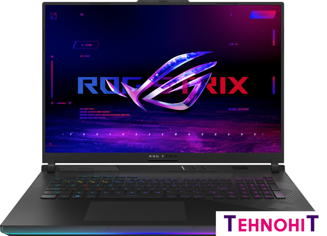 Игровой ноутбук ASUS ROG Strix SCAR 18 2024 G834JZR-N6072