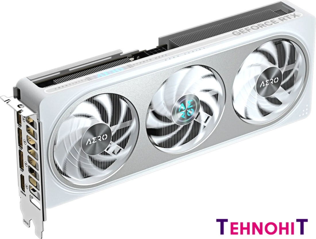 Видеокарта Gigabyte GeForce RTX 5060 Ti Aero OC 16G GV-N506TAERO OC-16GD