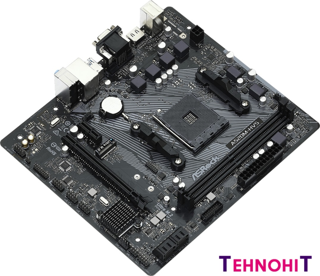 Материнская плата ASRock A520M-HVS