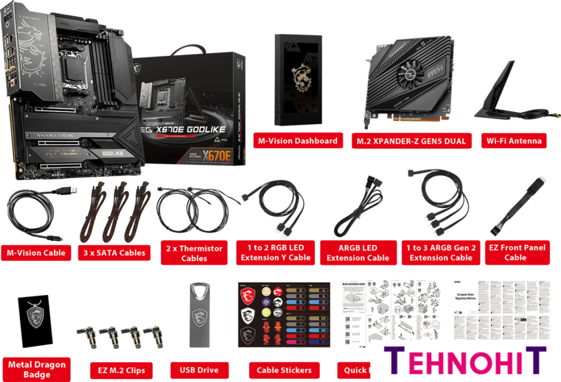 Материнская плата MSI MEG X670E Godlike