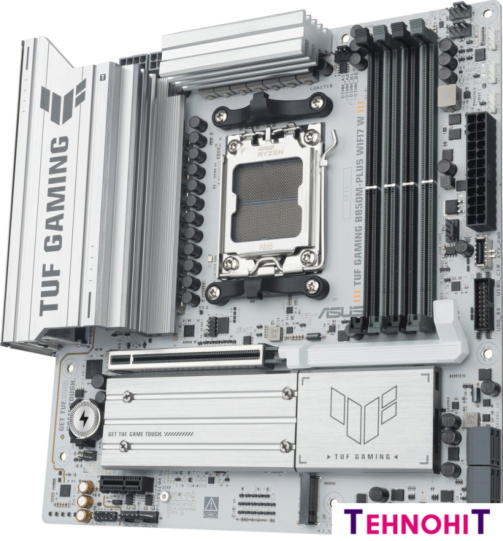 Материнская плата ASUS TUF Gaming B850M-Plus WiFi7 W