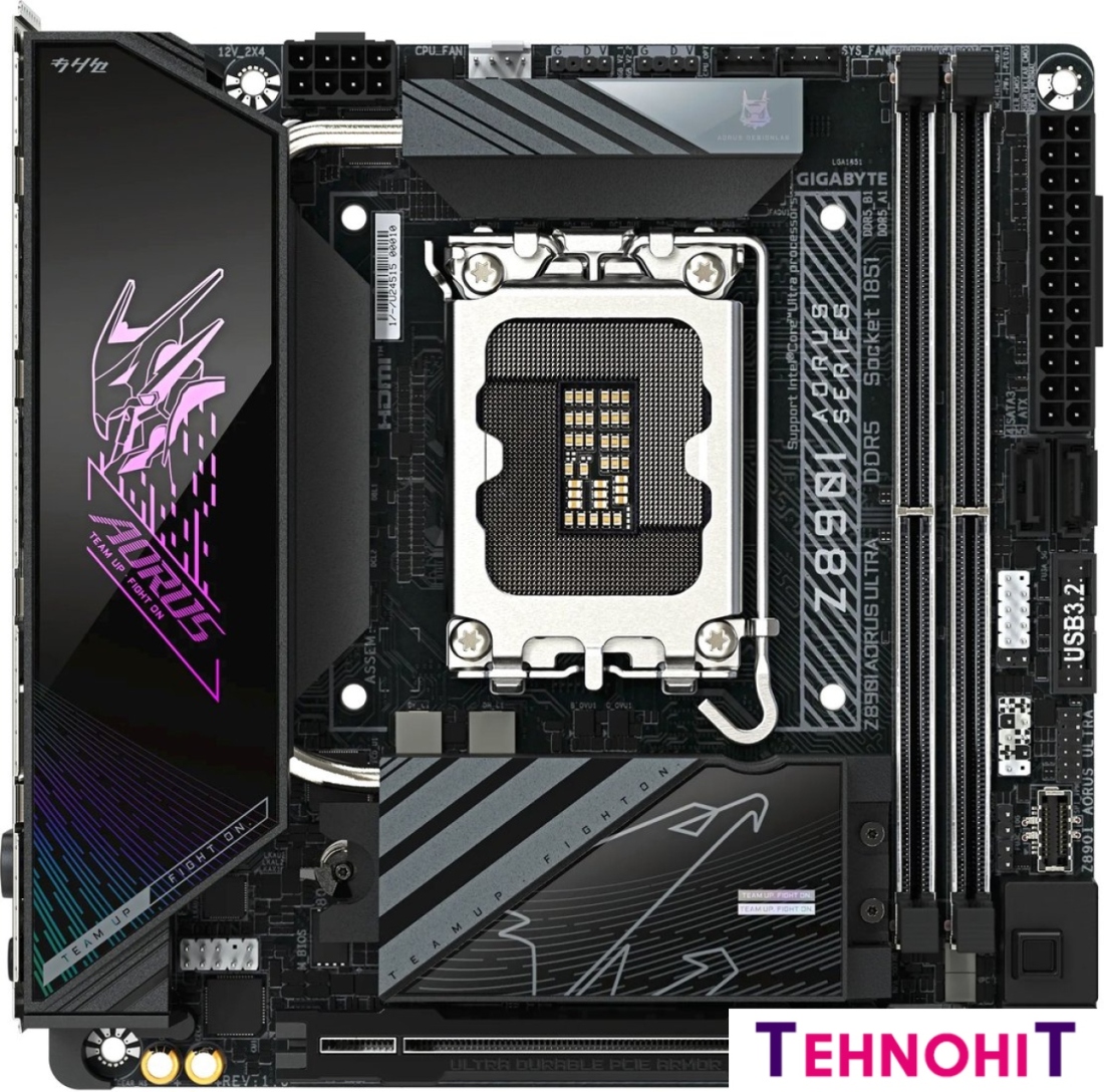 Материнская плата Gigabyte Z890I Aorus Ultra
