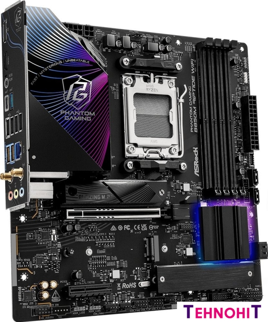 Материнская плата ASRock B850M Riptide WiFi
