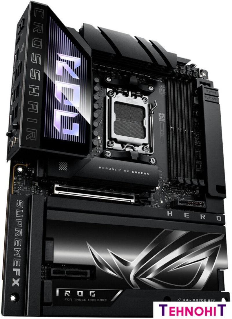Материнская плата ASUS ROG Crosshair X870E Hero BTF
